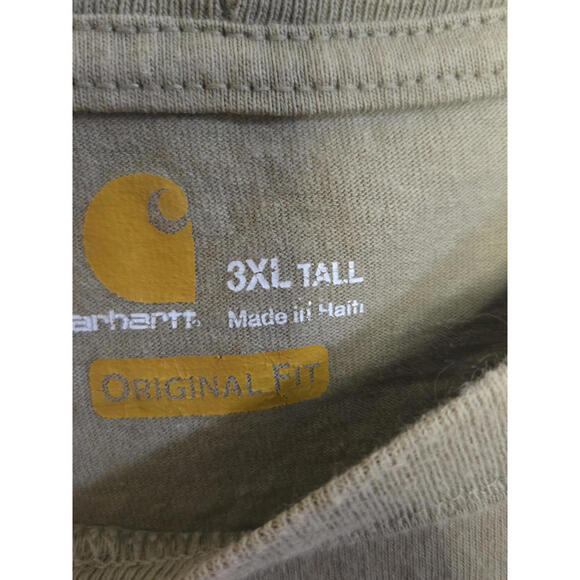 Carhartt Men's 3XL Tall Original Fit T-Shirt - Picture 2 of 3